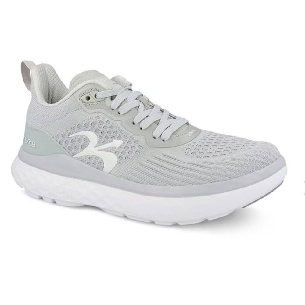 Mens GDEFY Gravity Defyer XLR8 Run Grey White Running Shoes 9